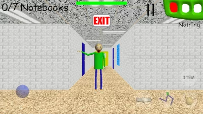 Baldi's Basics Classic screenshot №2