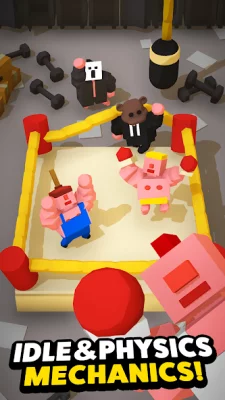 Idle Boxing - Fighting Ragdoll screenshot №6
